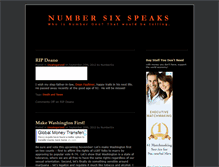 Tablet Screenshot of number6.org